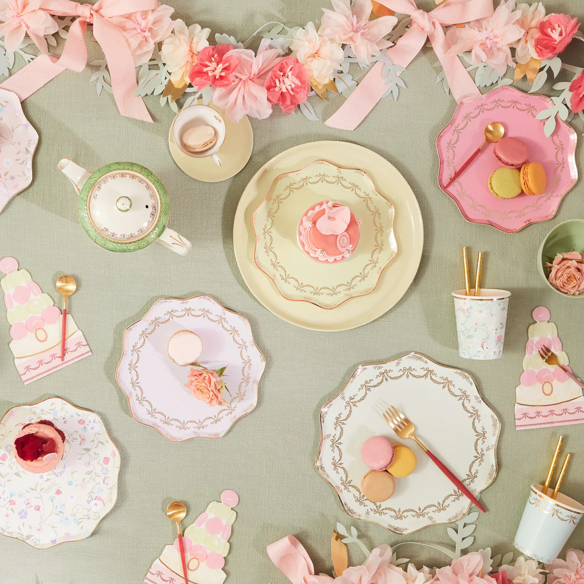 Meri Meri x Ladureé Paris Side Plates