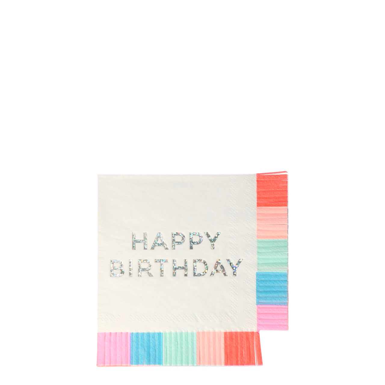 Birthday Fringe Small Napkins