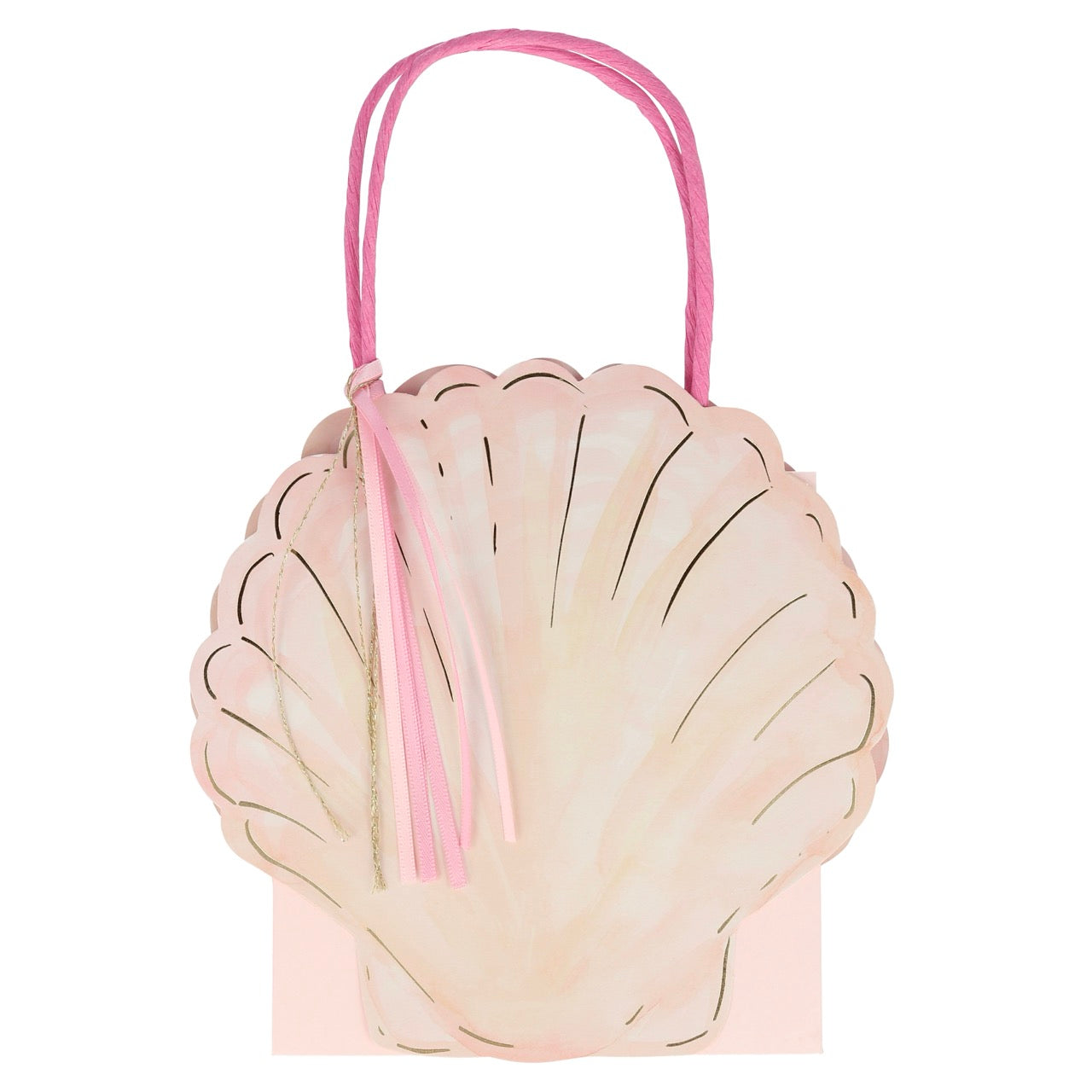 Mermaid Clam Shell Party Bags - Main Image
