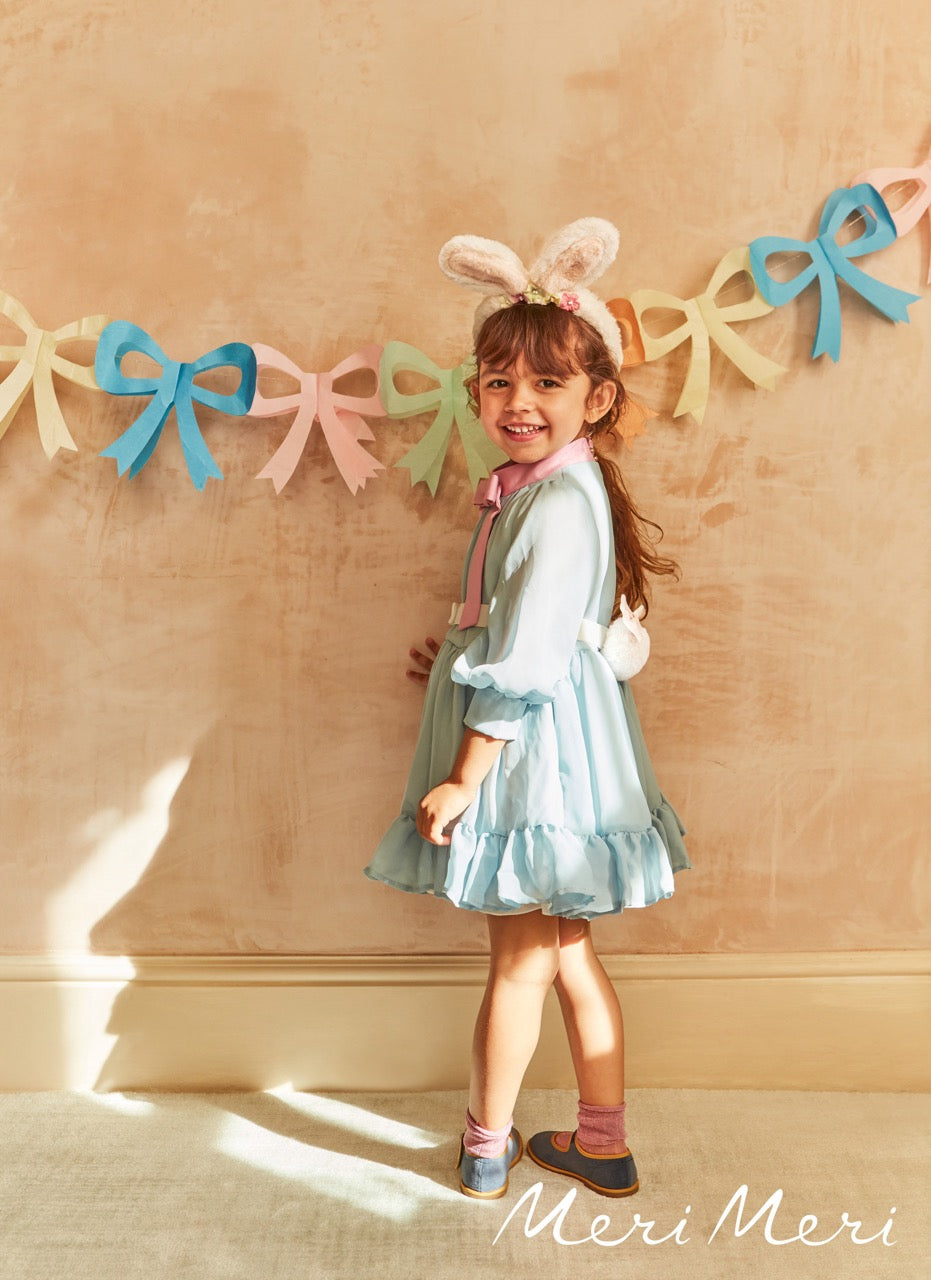 Tissue Paper Bow Garlands