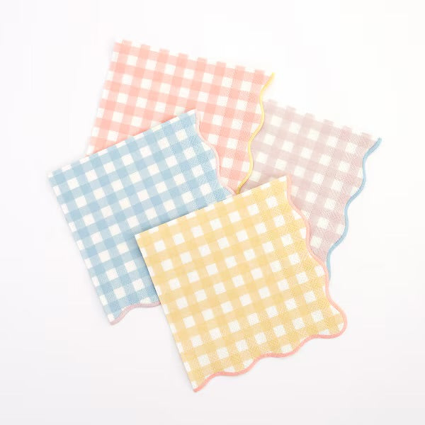 Gingham Small Napkins