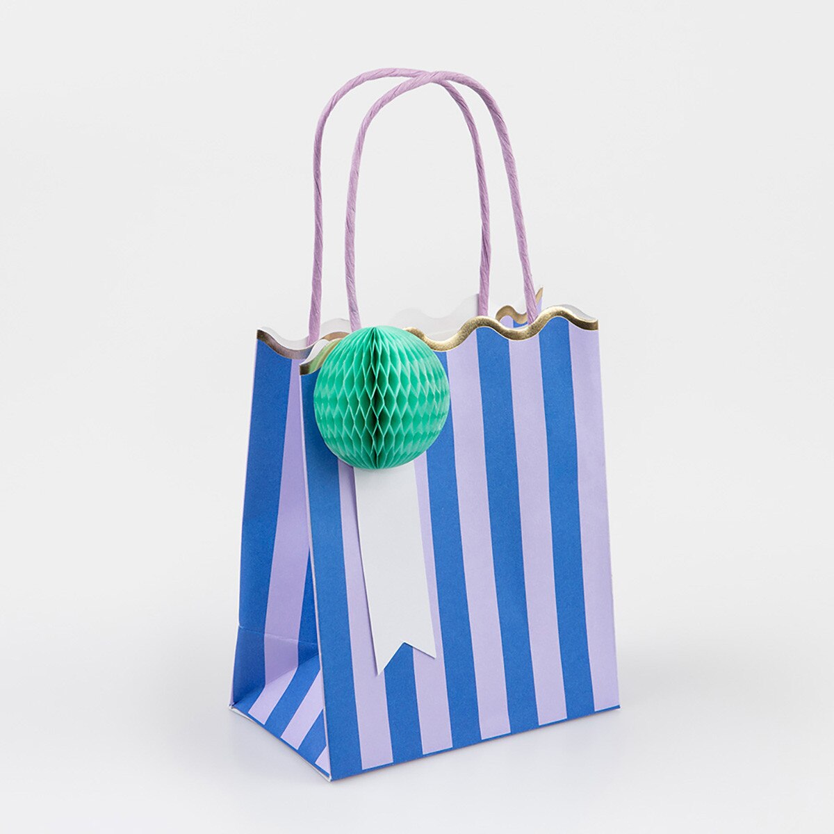 Stripe Happy Birthday Party Bags