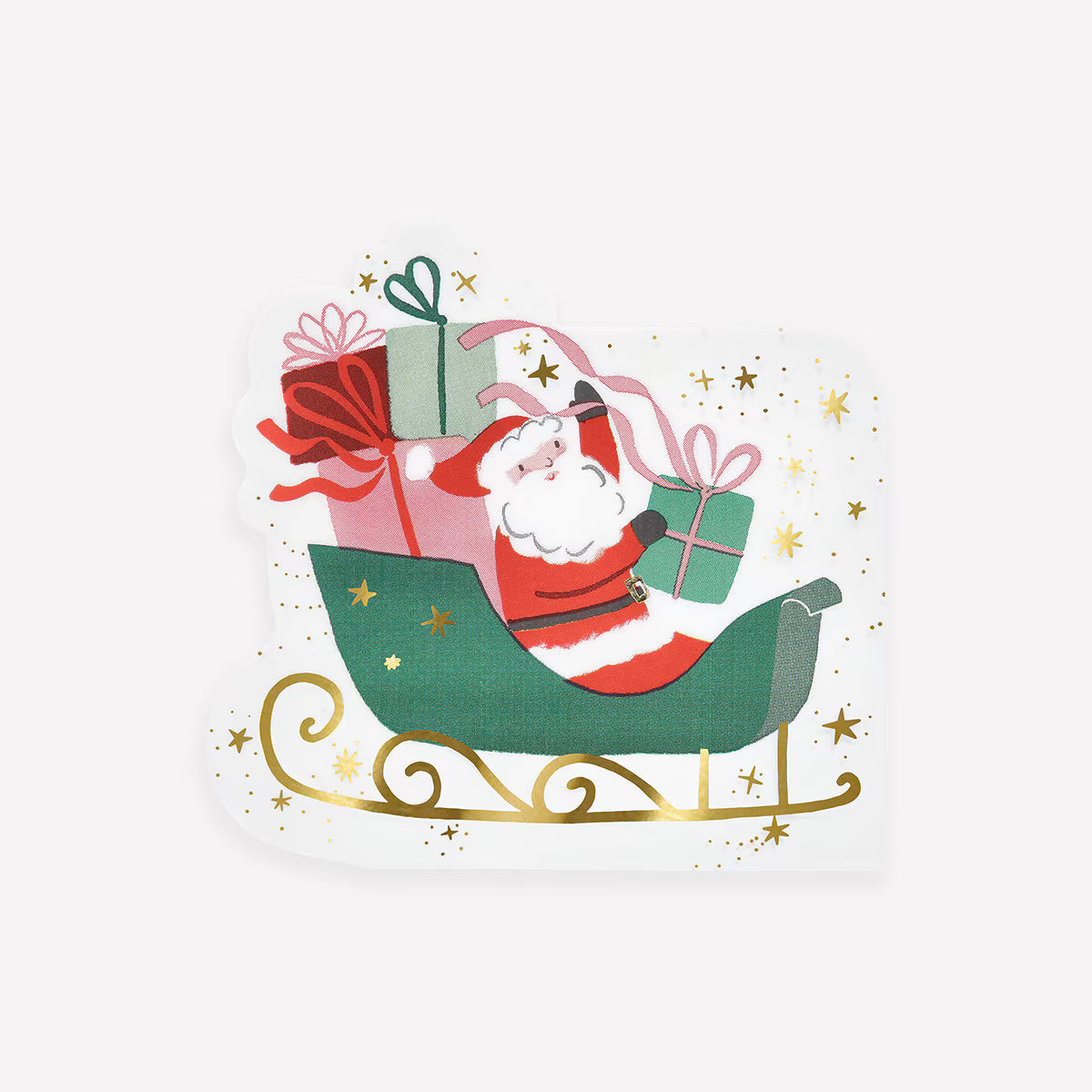 Christmas Santa Sleigh Napkins
