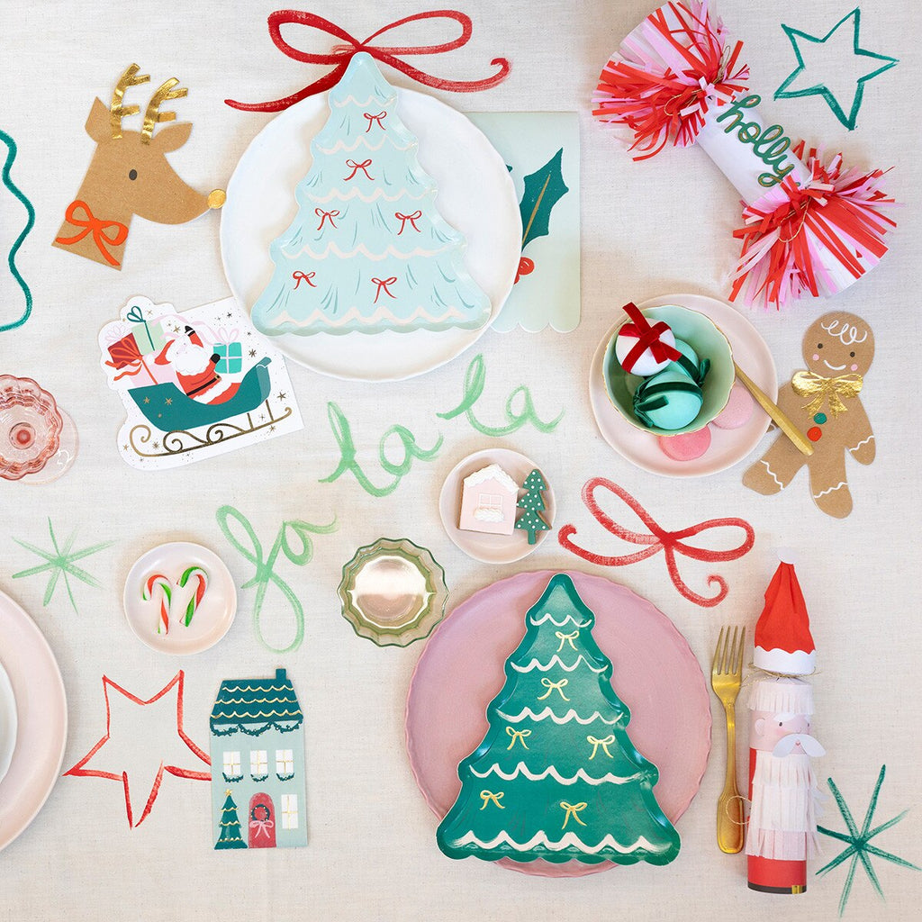 Christmas Santa Sleigh Napkins