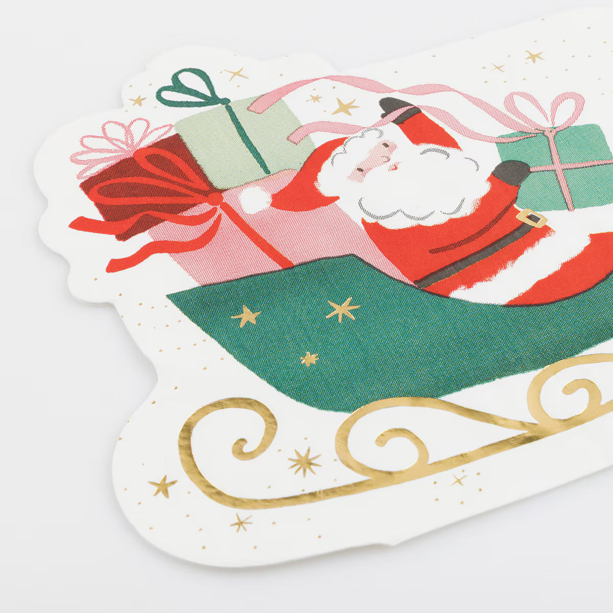 Christmas Santa Sleigh Napkins