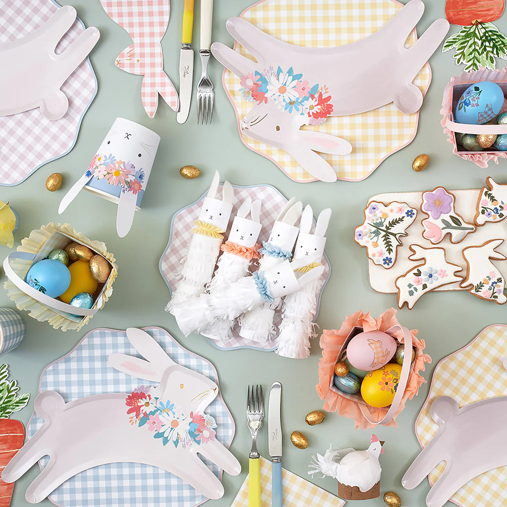 Gingham Side Plates
