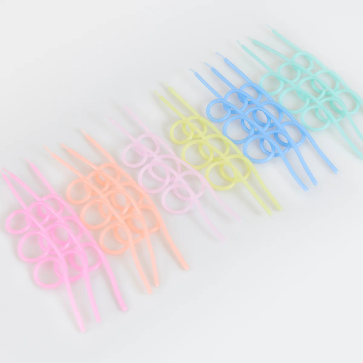 Pastel Loopy Candles