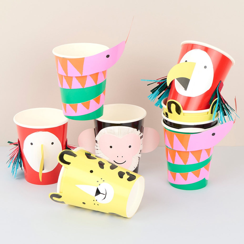 Jungle Jamboree Character Cups