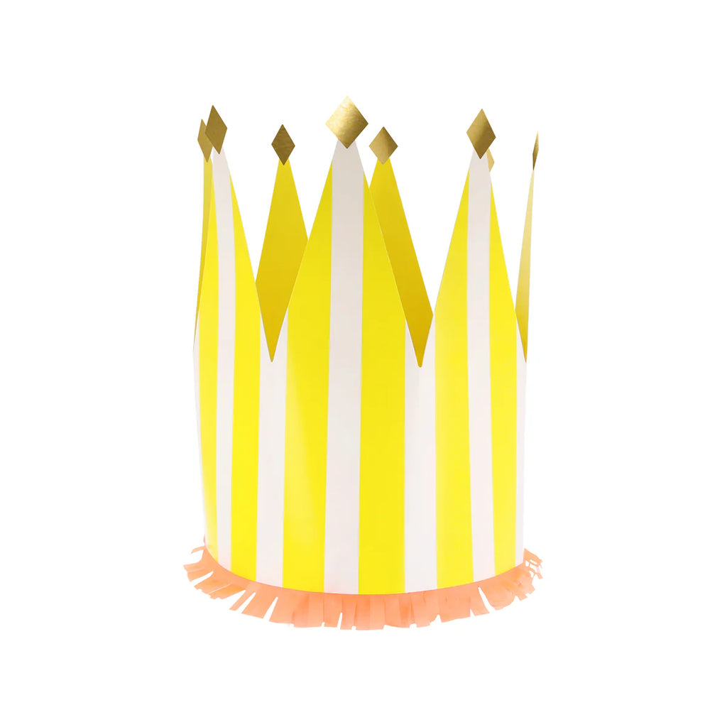 Striped Party Crowns