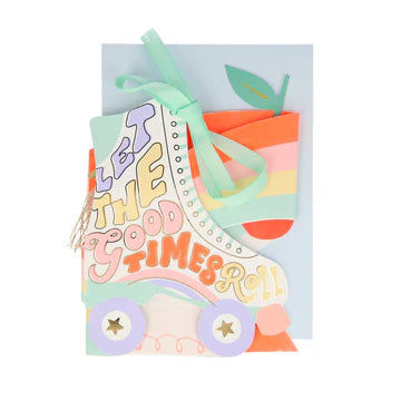 Roller Skate Birthday Card