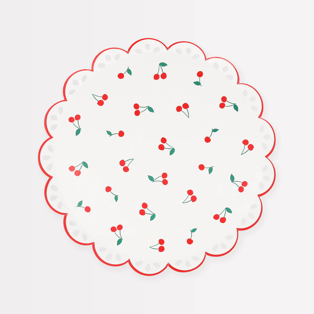 Cherry Pattern Side Plates