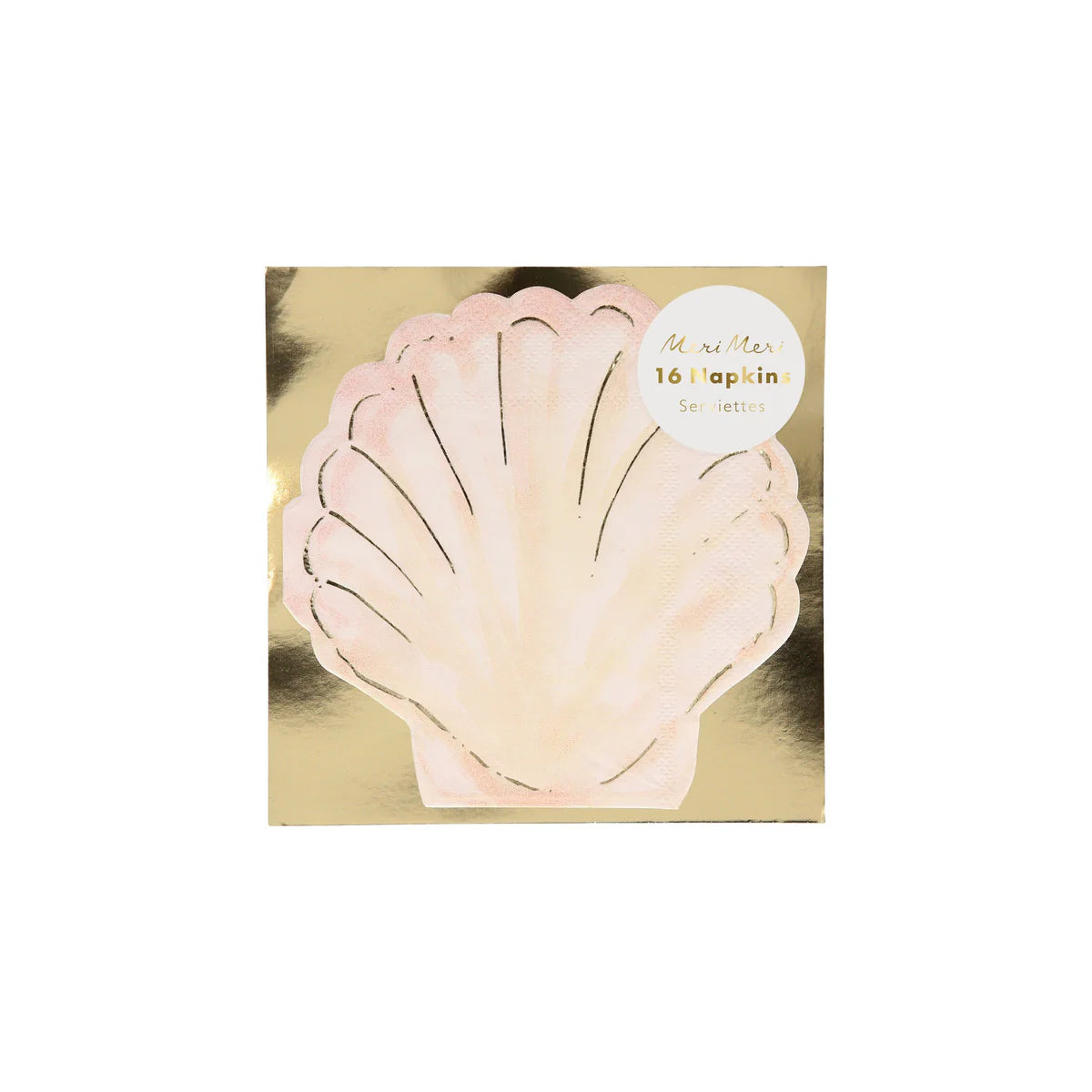 Mermaid Clam Shell Napkins