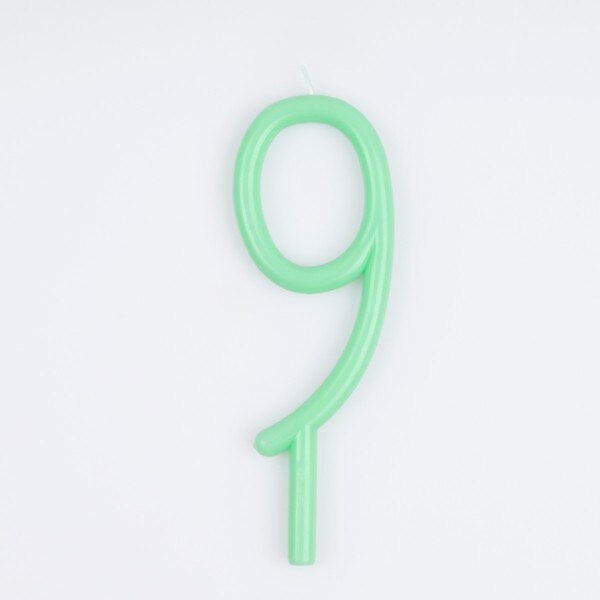 Slim Birthday Candle - 9
