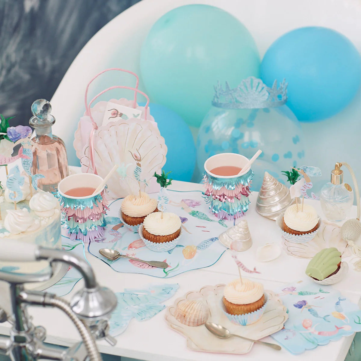 Mermaid Clam Shell Napkins