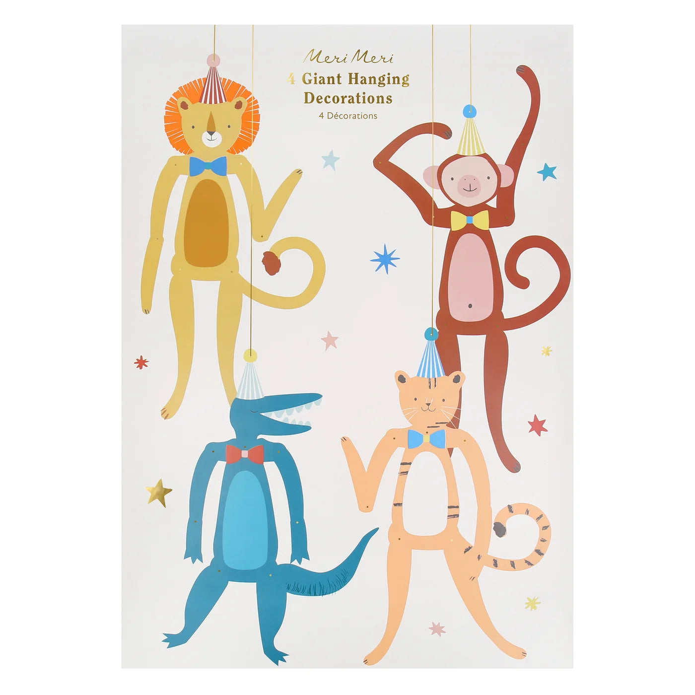 Animal Parade Large Paper Hanging Decorations