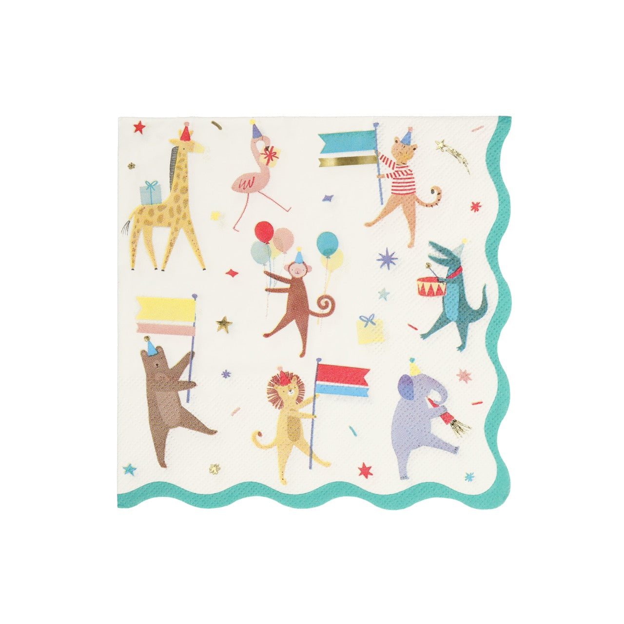 Animal Parade Large Napkins