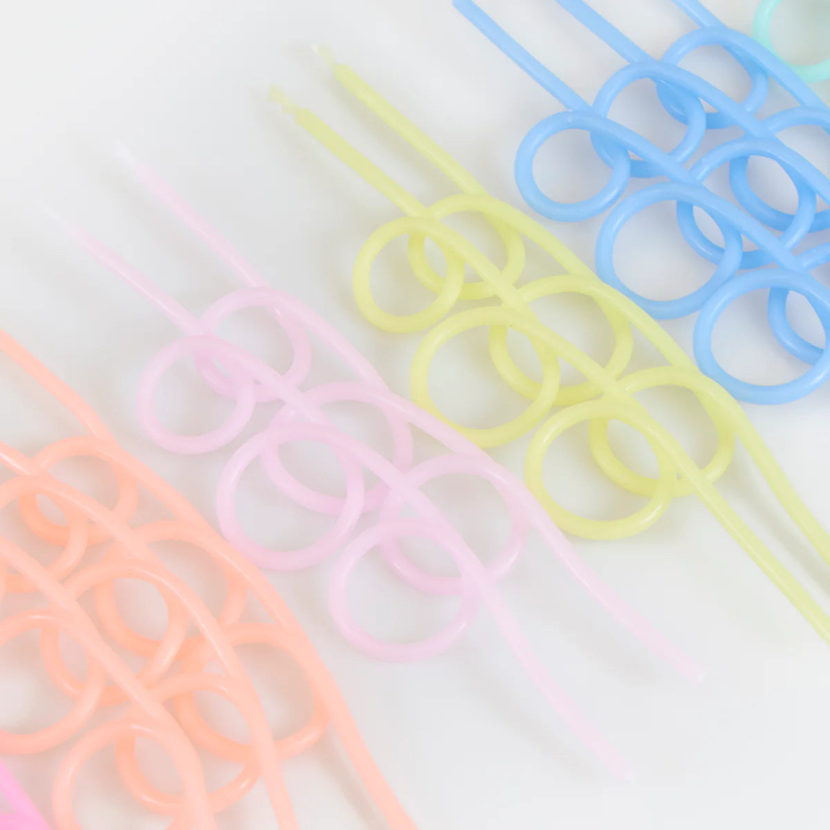 Pastel Loopy Candles