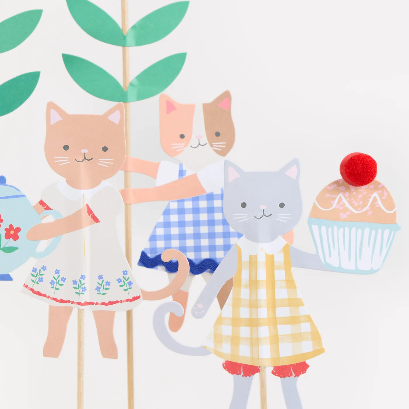 Kitten Club Cake Toppers