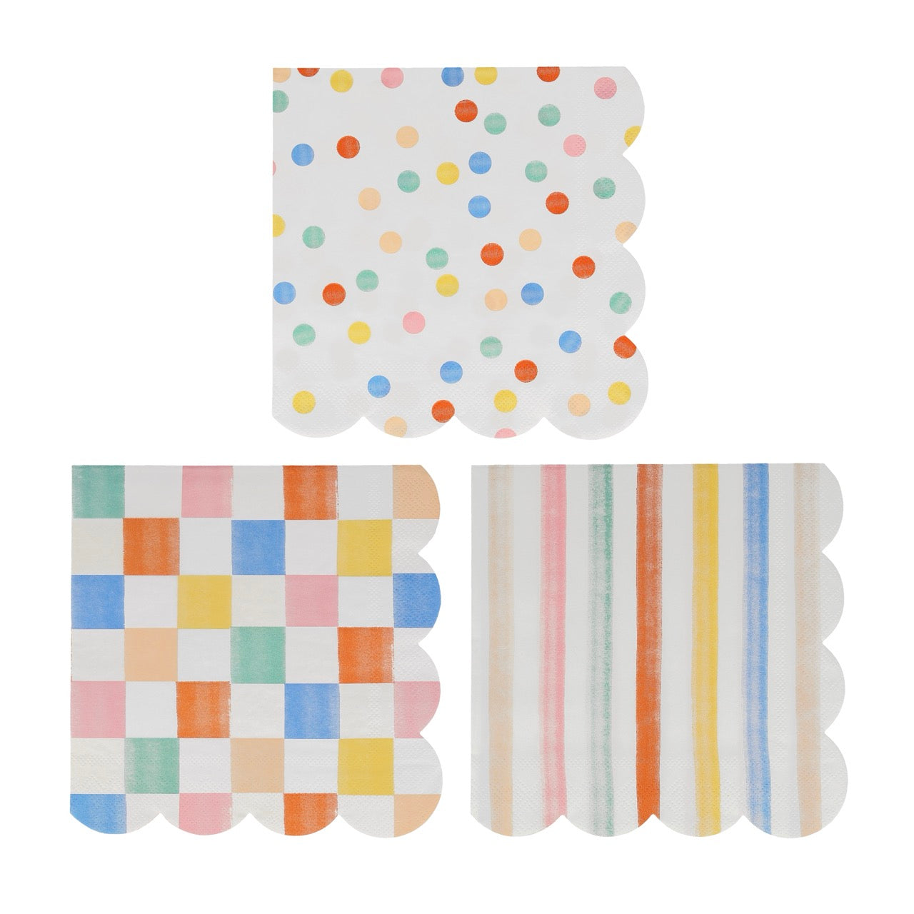 Colourful Pattern Small Napkins