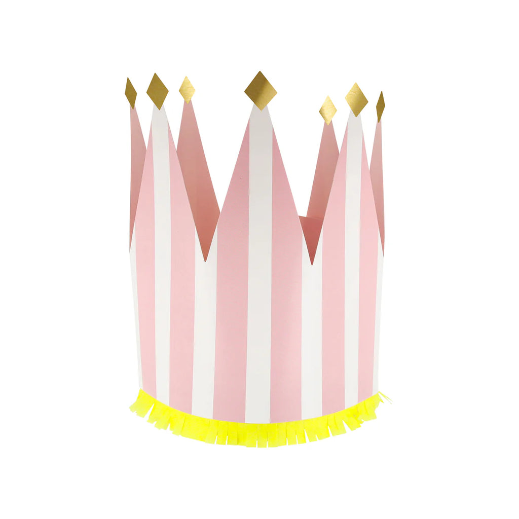 Striped Party Crowns
