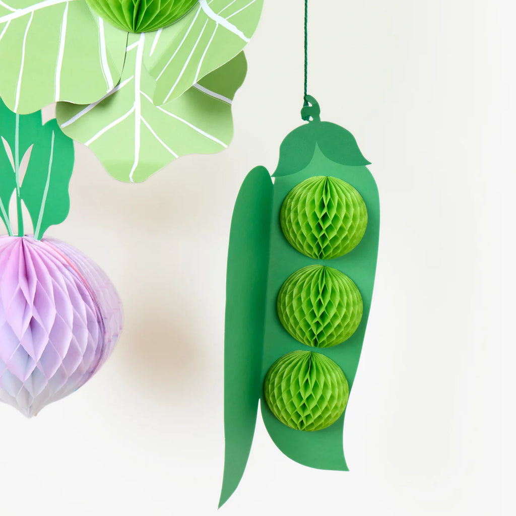 Paper Vegetable Decorations