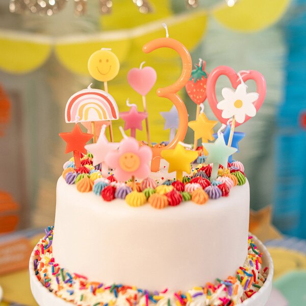Slim Birthday Candle - 9
