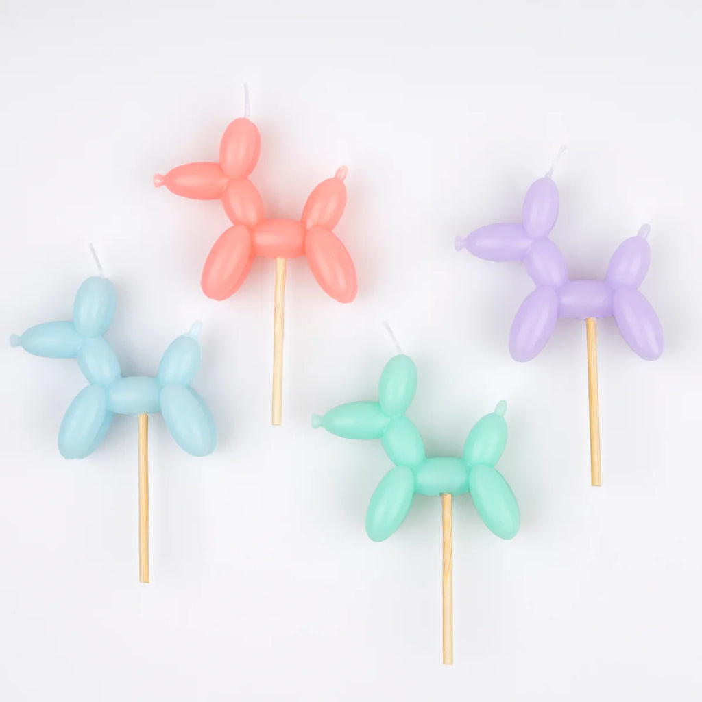 Baloon Dog Candles