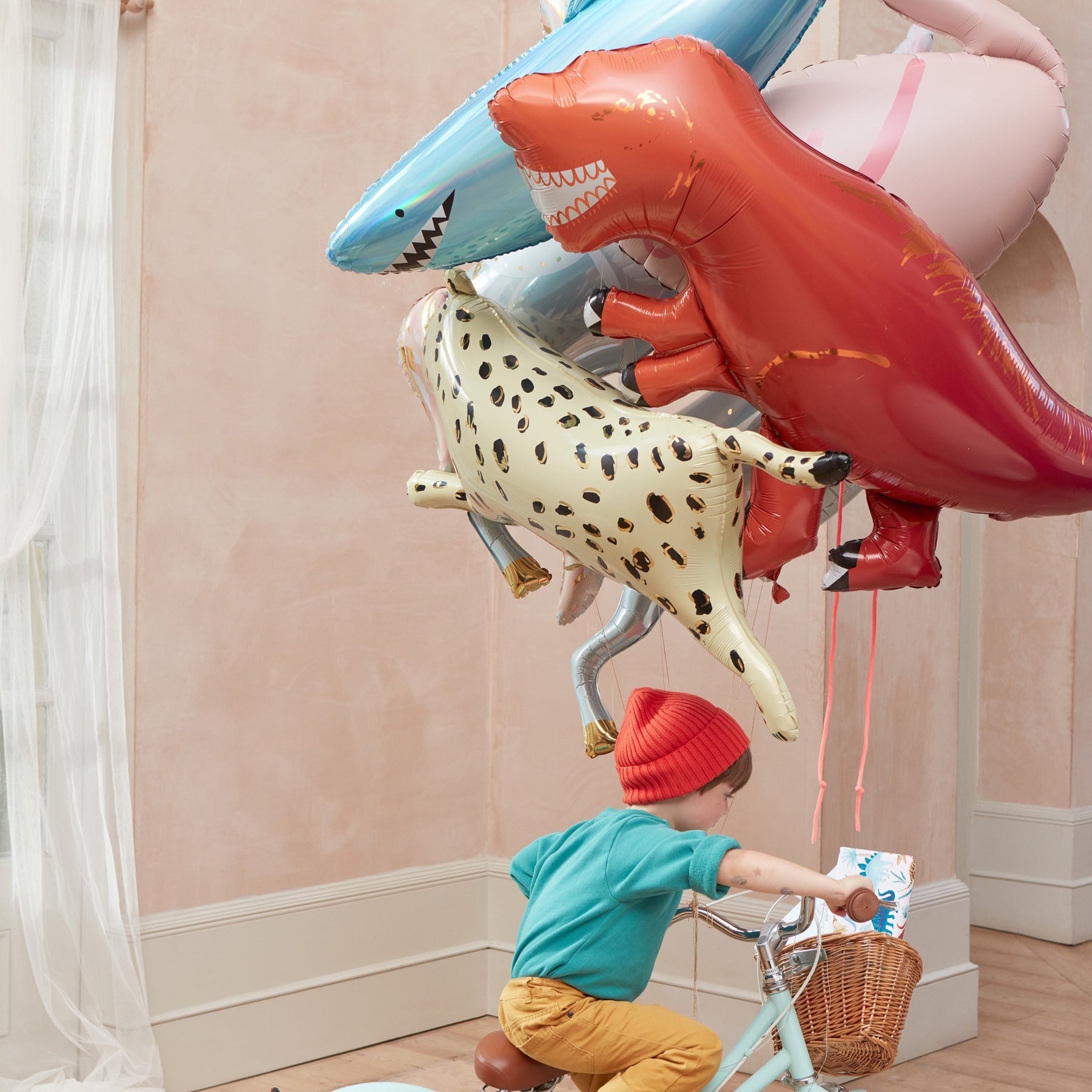 Safari Cheetah Foil Balloon