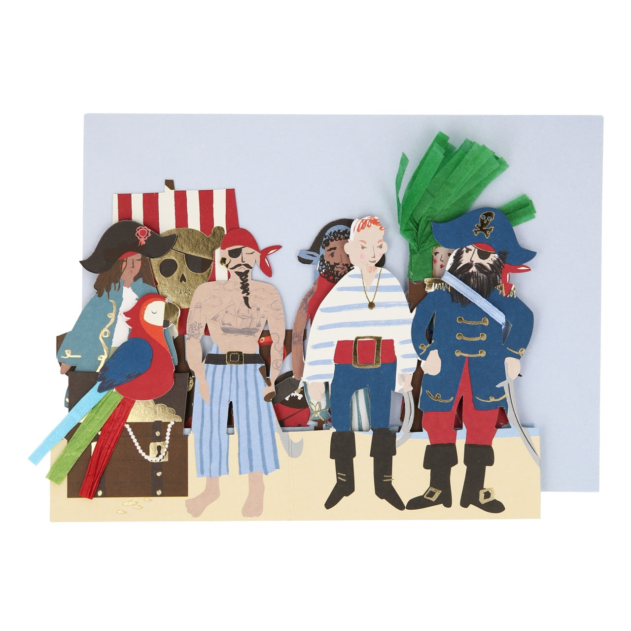 Pirate Birthday Card