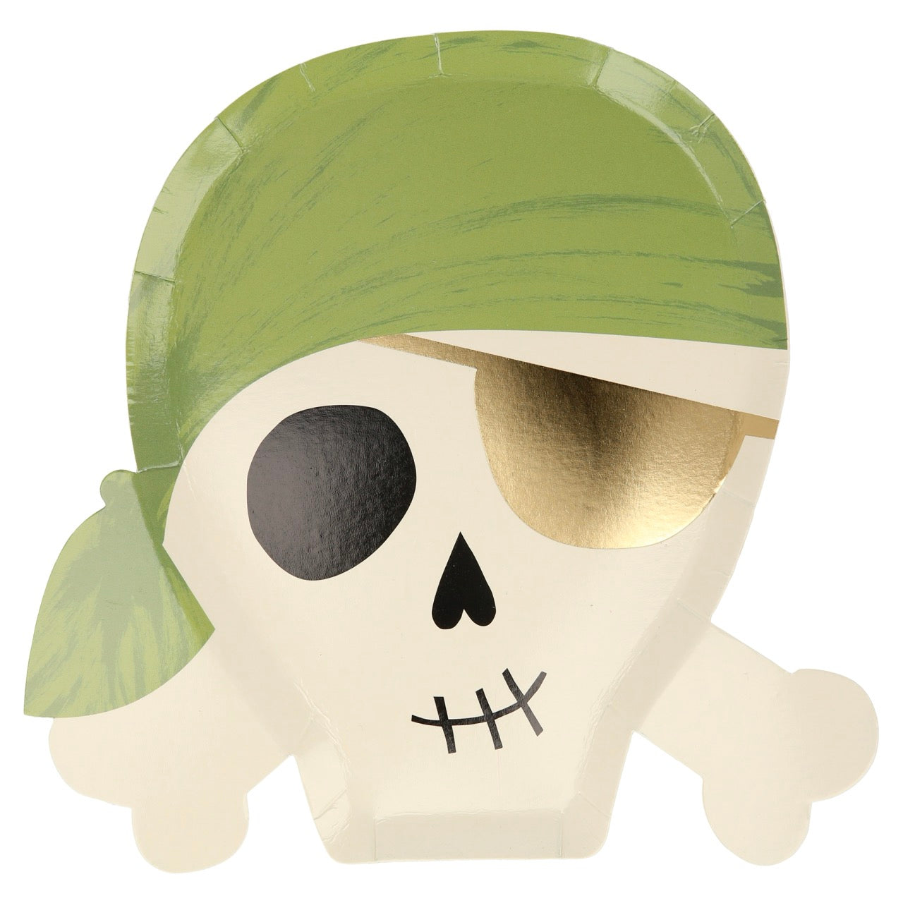 Pirate Skull Multi Colour Plates