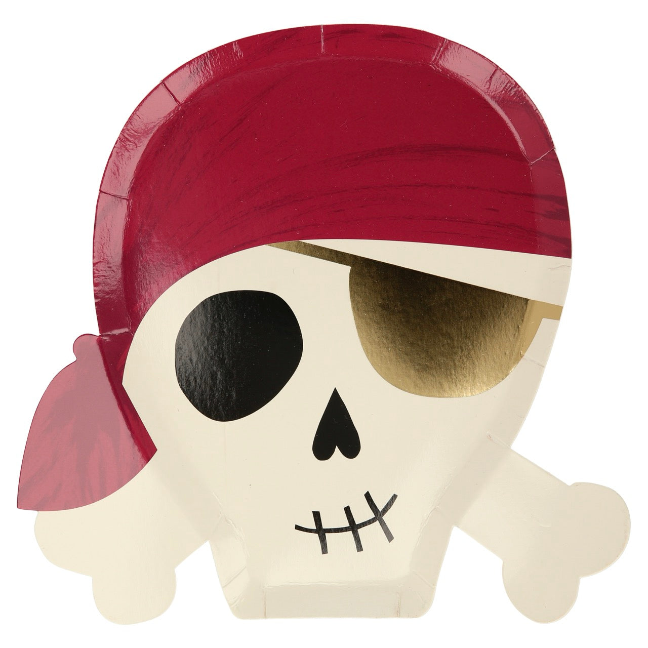 Pirate Skull Multi Colour Plates