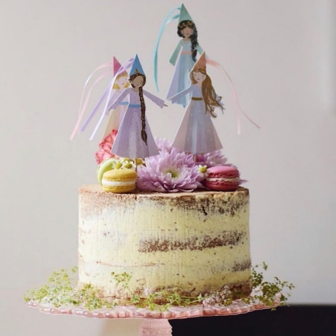 Magical Princess Cake Toppers