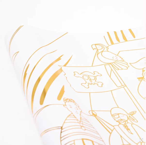 Pirate XL Colouring Posters