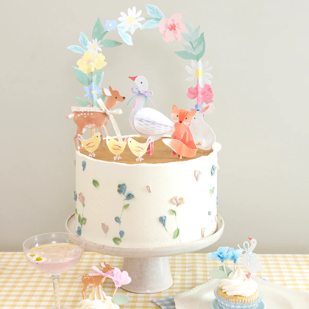 Little Animals Cake Toppers