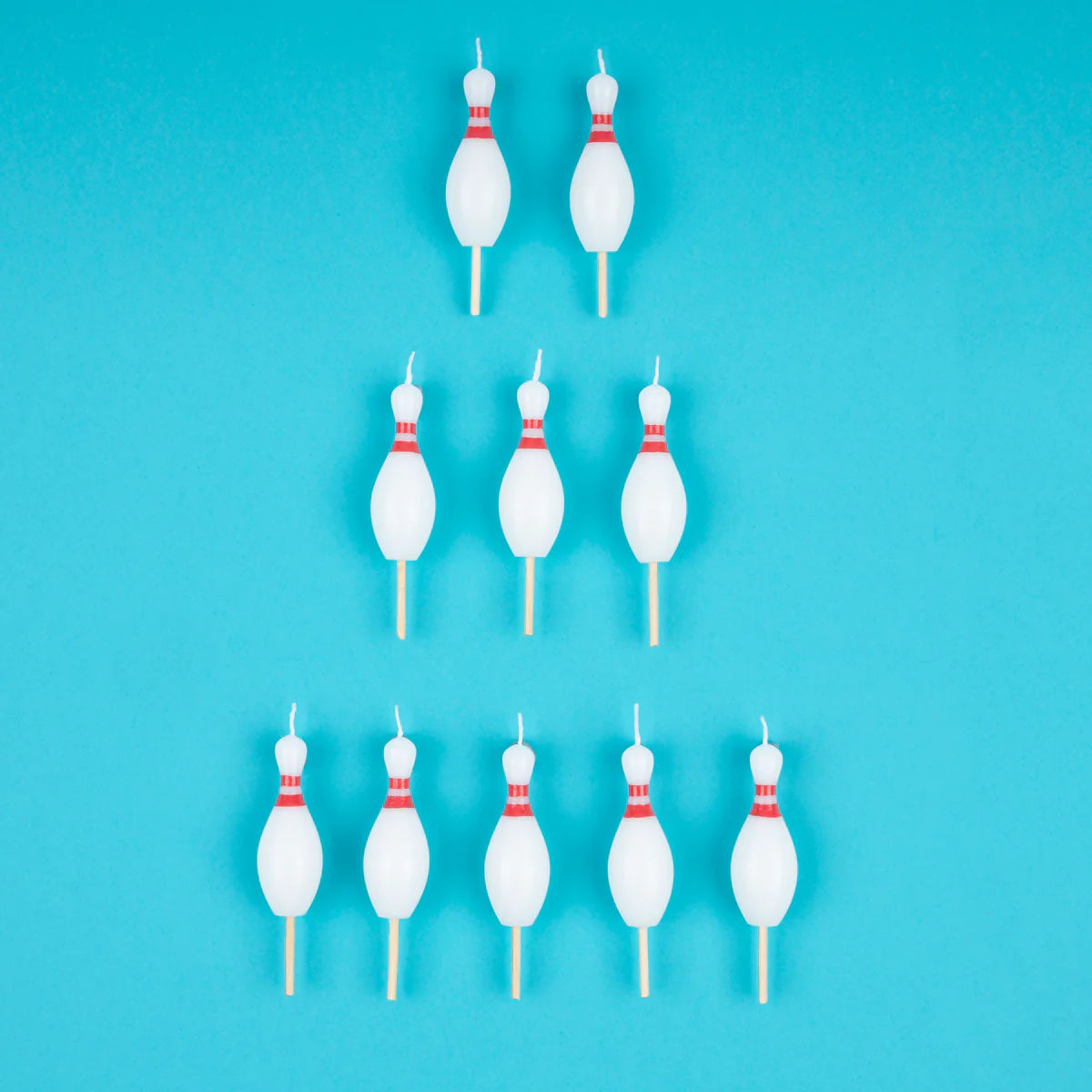 Bowling Pin Candles