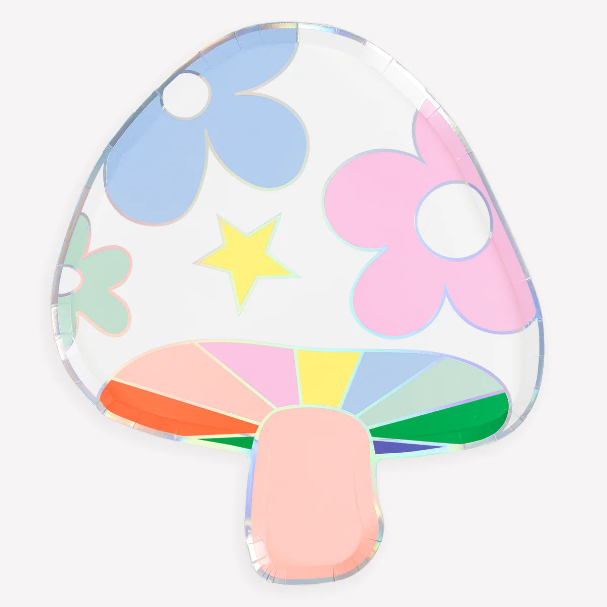 Groovy Mushroom Plates