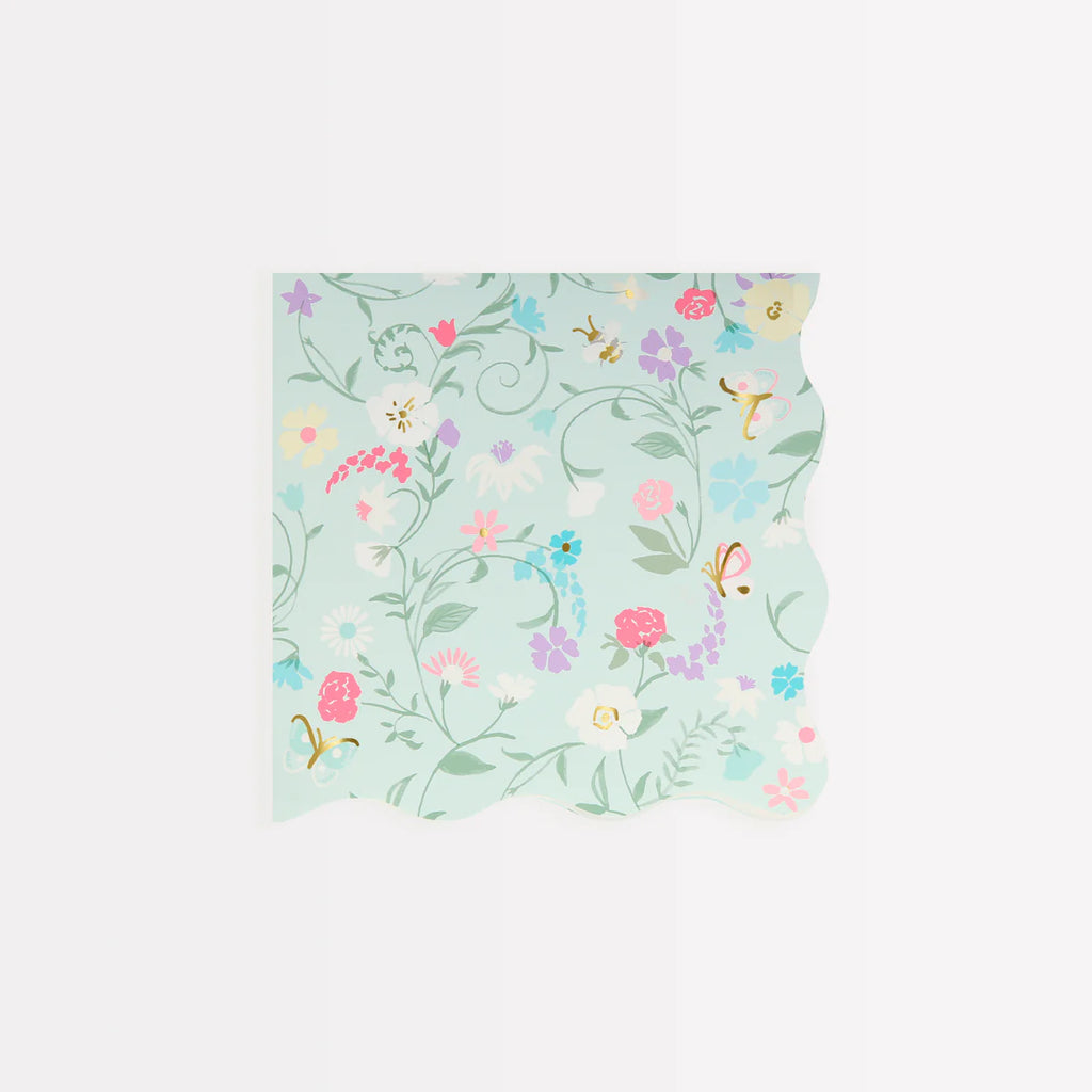 Meri Meri x Ladurée Floral Small Napkins