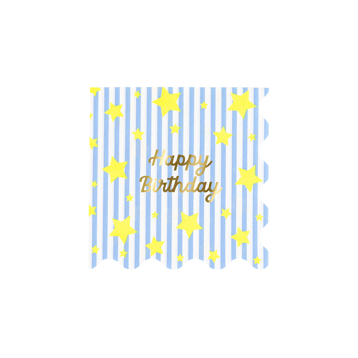 Bright Stars Happy Birthday Small Napkins