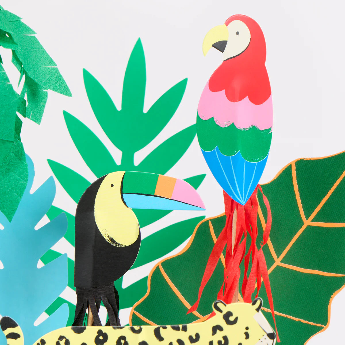 Jungle Jamboree Cake Toppers