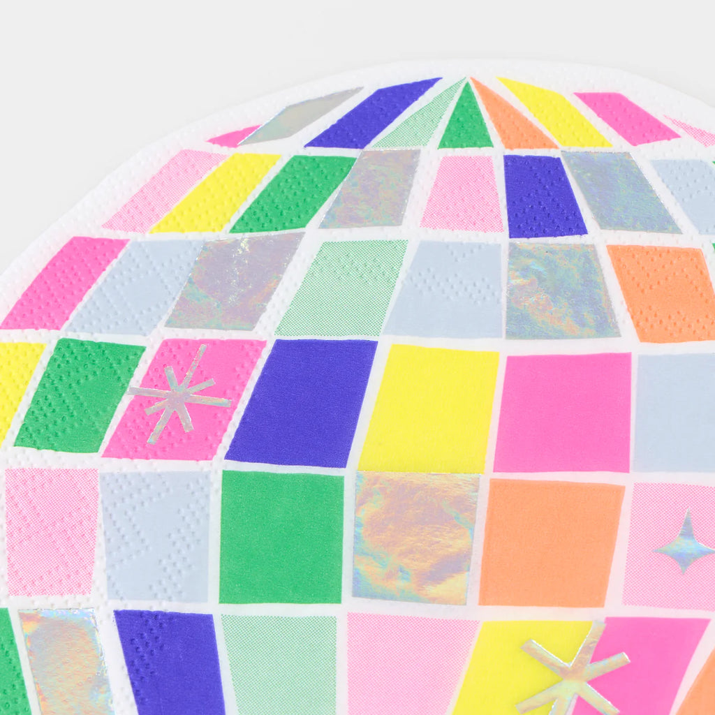 Disco Ball Napkins