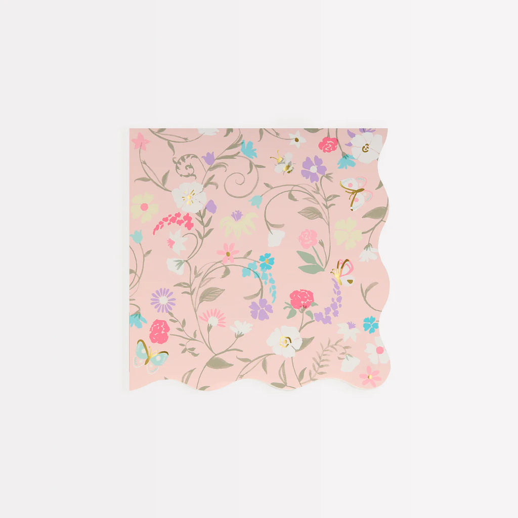Meri Meri x Ladurée Floral Small Napkins