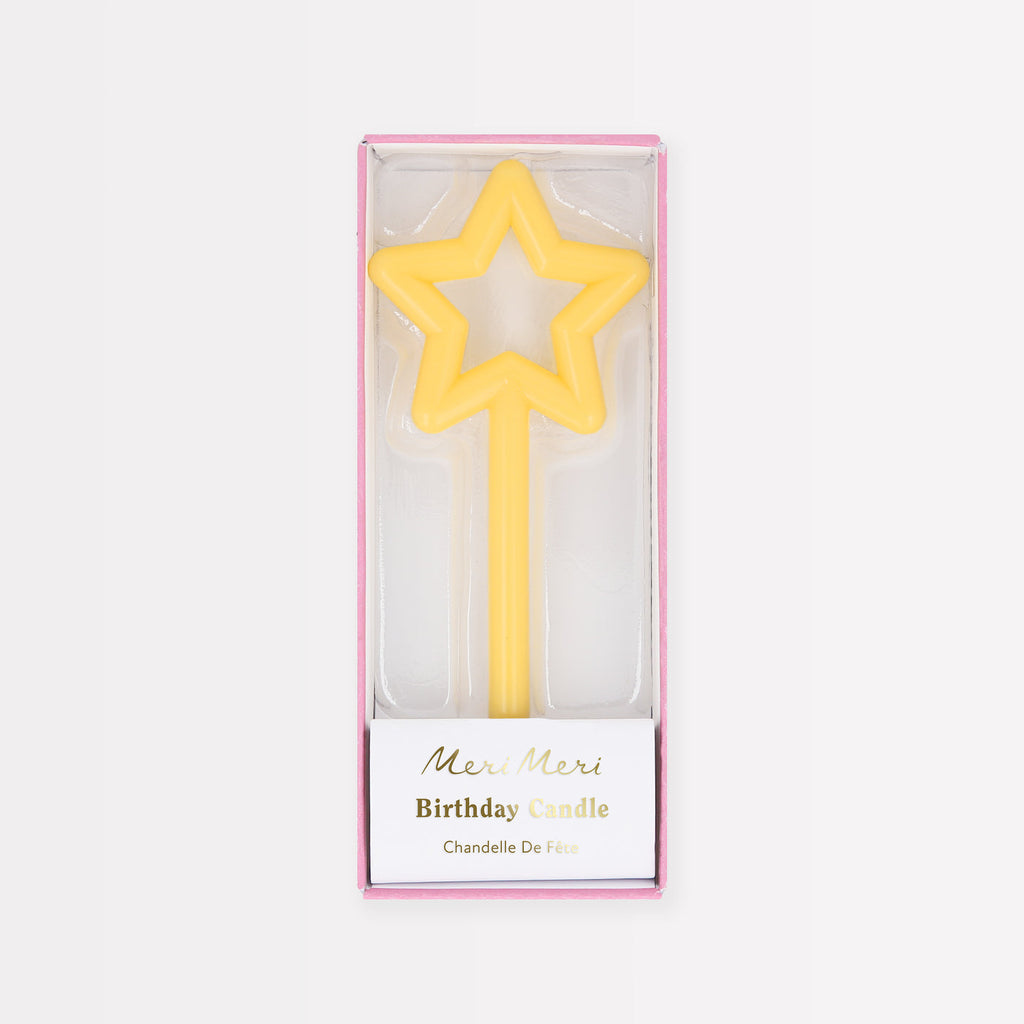 Slim Star Candle