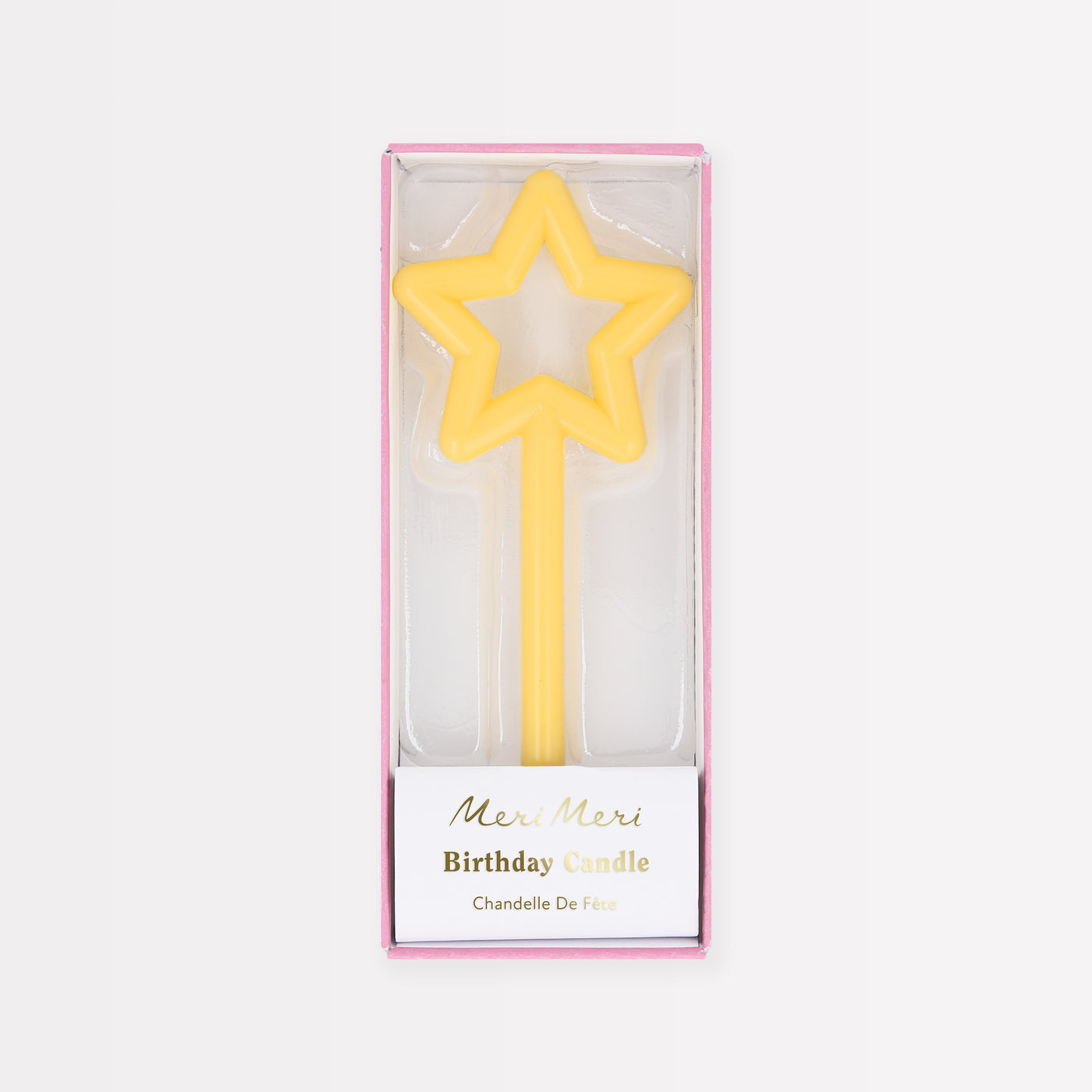 Slim Star Candle