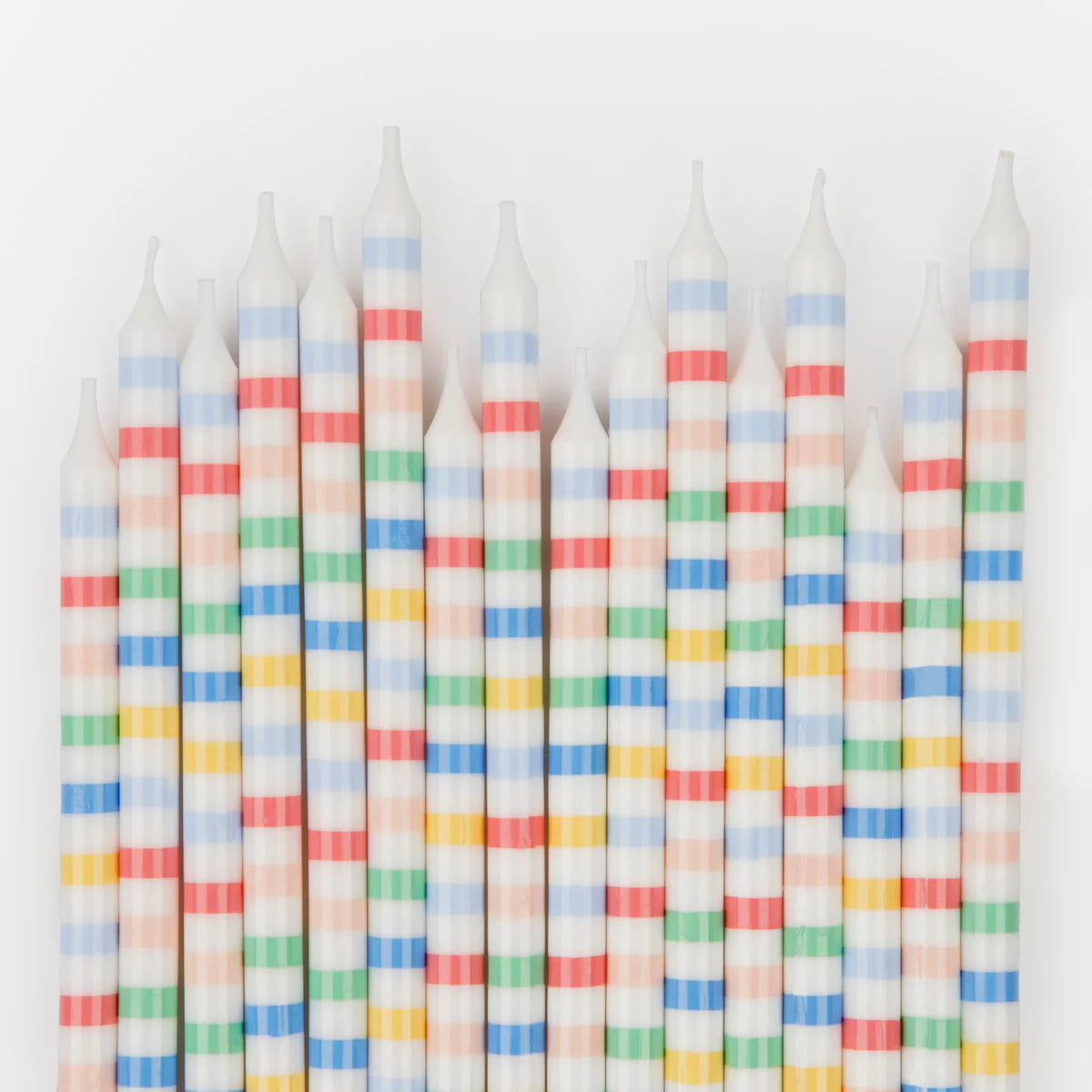 Multi Stripe Candles