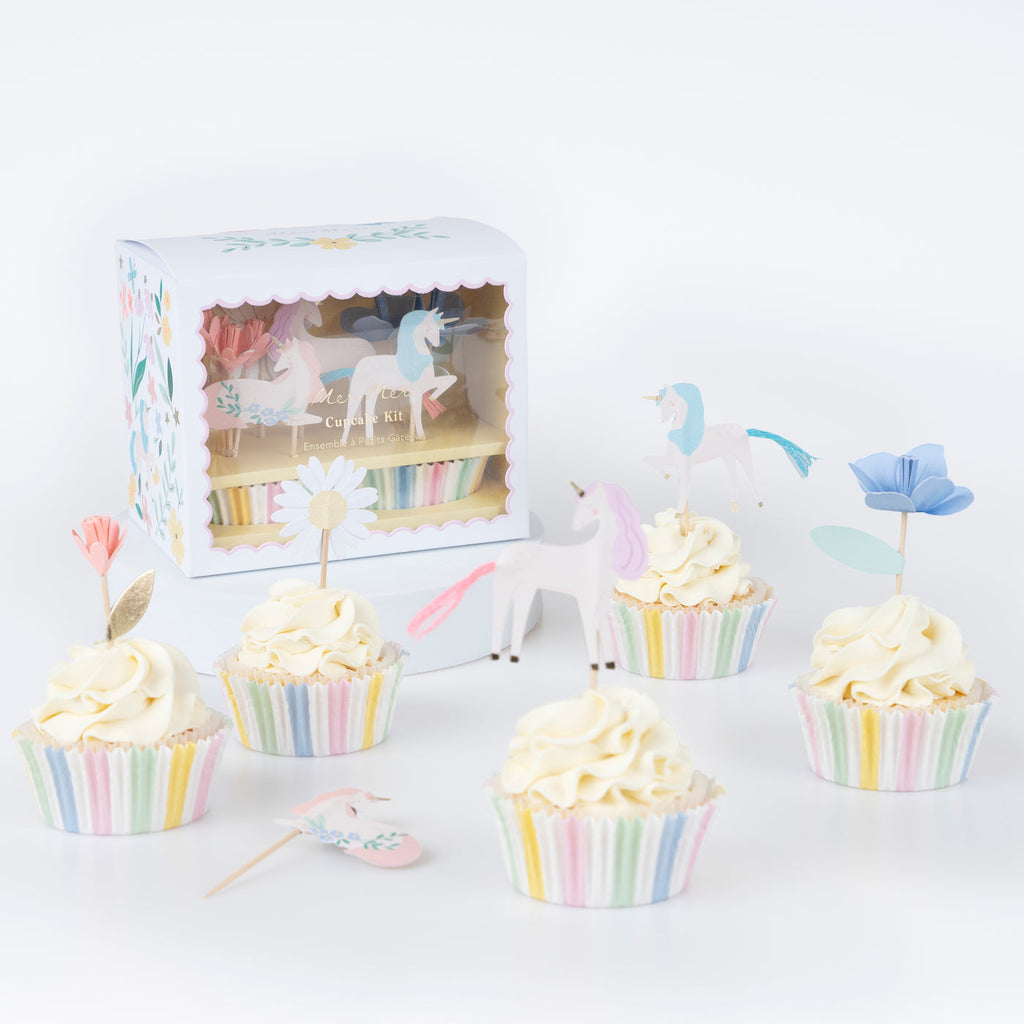 Meadow Unicorns Cupcake Kit