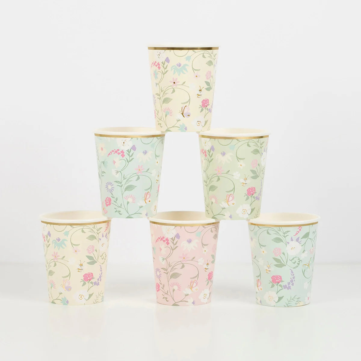 Meri Meri x Ladurée Paris Floral Cups