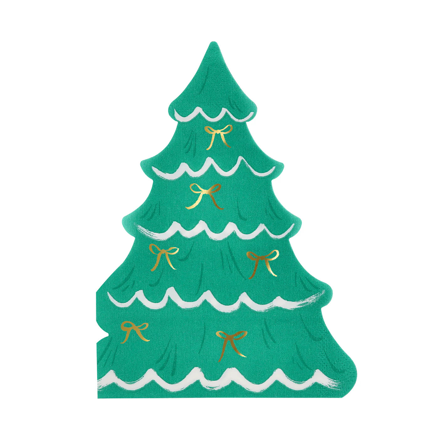 Christmas Tree Bow Napkins