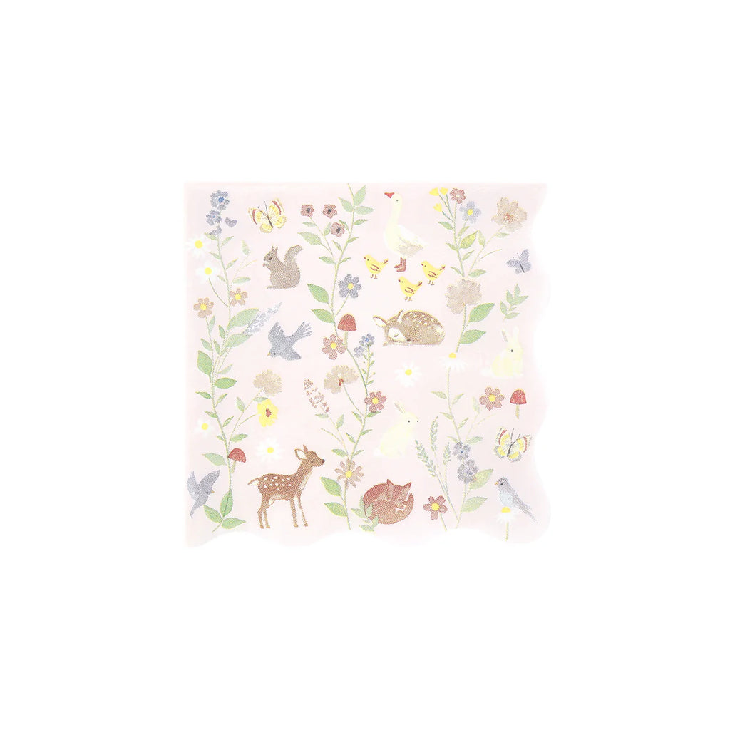 Little Animals Small Napkins