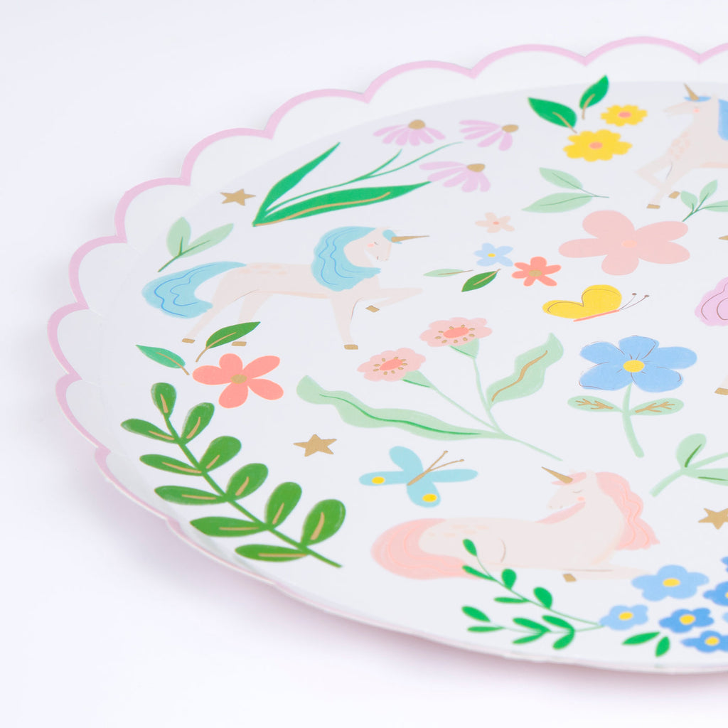 Meadow Unicorns Side Plates