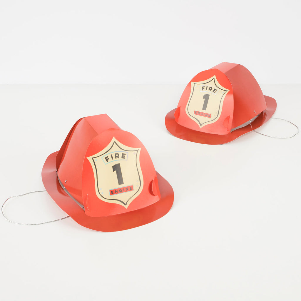 Firefighter Party Hats